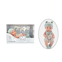 Пупс 202-1 знімний одяг, довжина 27 см, м’якотілий, аксесуари, в коробці