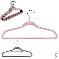 Вішалка з велюровим покриттям "Universal" 10шт/уп 41см Stenson R101069-BG