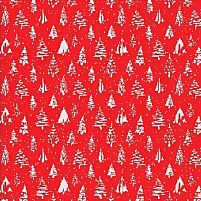 Папір пакувальний крейдований новорічний 70*100см 10л/уп Stenson 529М