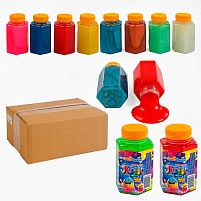 Лизун блискучий "Мега об`єм" 66816 ЦІНА ЗА 12 ШТУК У БЛОЦІ "Пані Булька", 200 мл, ароматизований, перламутр