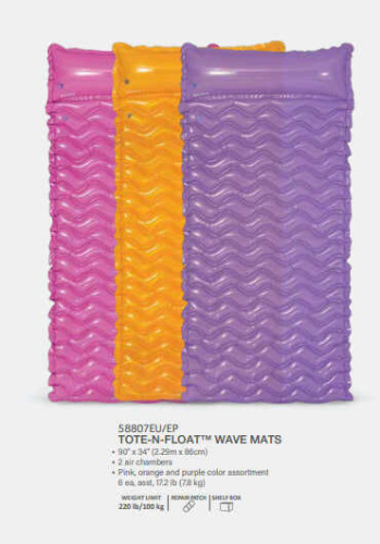 Intex Матрац 58807 EU "Хвиля", розмір 229х86 см