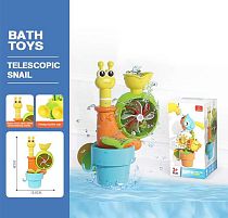 Гра для ванни CC 787 A "Равлик", механічний принцип роботи, лійка, присоски, в коробці