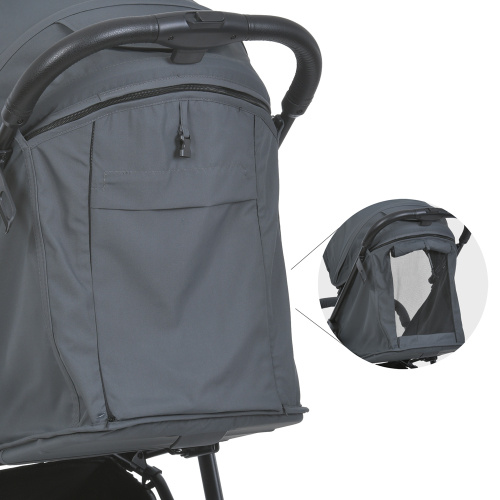 Коляска дитяча прогулянкова Bambi M 4249-2 Gray Matt фото 7