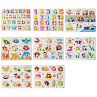 Вкладиші C 67046 дерев'яні, у плівці, ВИДАЄТЬСЯ ТІЛЬКИ МІКС ВИДІВ