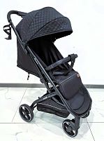 Візок прогулянковий дитячий "JOY" Elegans A-50463 рама алюмінієва, футкавер, підсклянник, телескопічна ручка