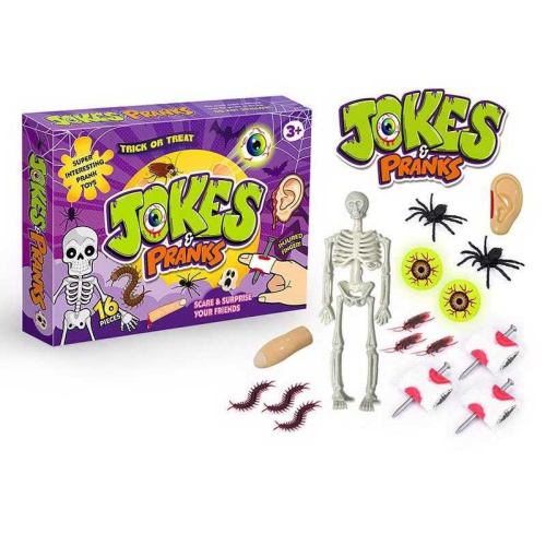 Набір приколів 388-3 16 елементів, в коробці