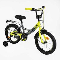 Велосипед дитячий двоколісний 18" Corso MAXIS CL-18922 ручне гальмо, дзвіночок, додаткові колеса, ЗІБРАНИЙ НА 75%, в коробці