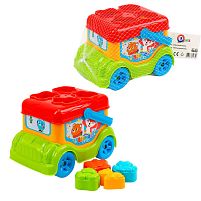 Автобус-сортер 9840 "Technok Toys", сортер, у сітці