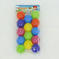 Кульки мал. "60 мм" 16028 у пакеті 14 шт. "M-Toys"