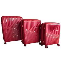 Валіза поліпропілен (PP) 20/24/28'' 3шт/наб Stenson R37256-R