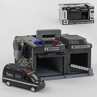 Гараж "S.W.A.T." CLM - 558 рація, світло, звук, в коробці