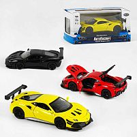 Машинка 36003 "Авто Експерт", 3 кольори, металопластик, 1:32, звук, світло, інерція, рухомі елементи, в коробці, МІКС ВИДІВ (156171)