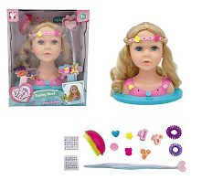 Манекен для зачісок YL 666 C аксесуари, в коробці