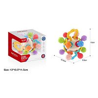 Брязкальце HE 0194 прорізувачі, тріскачка, в коробці