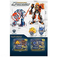 Трансформер W 8837 A 2 види, висота: 28 см, маска, зброя, в коробці
