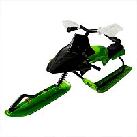 Снігокат дитячий Bambi MS 4636-1 (44*49*125 см, амортизатор: передній, гальма: ножні, рама: метал, лижі: пластик, висота сидіння 20 см)