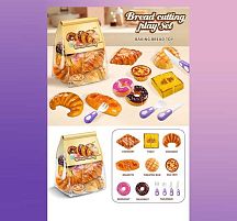 Набір продуктів 99064 /65/66 на липучках, 2 ножі, виделка, ложка, в пакеті