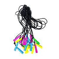 Іграшка дитяча "Скакалка №5 чорна", диаметр 5 мм 2,60 см арт 035/13 ЦІНА ЗА ЗВ’ЯЗКУ, У ЗВ’ЯЗЦІ 10 ШТ "BAMSIC"