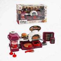 Магазин YQL 32 A кавова машина, касовий апарат, піца, пончики, посуд, в коробці