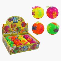 М`яч стрибун C 70426 ЦІНА ЗА 12 ШТУК В БЛОЦІ, підсвічування, пискавка, в коробці