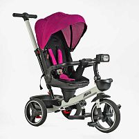 Велосипед 9155 / 365-18 BestTrike "Marco"  поворотне сидіння, складне кермо, колеса з прогумованим PU, кошик, телескопічна ручка, фара музична