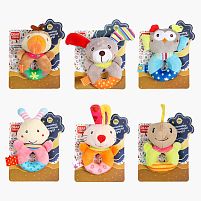 Брязкальце 688 M-33 /34/35/36/37 текстильне, на листі