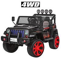 Електромобіль дитячий Bambi Racer M 3237EBLR-2-3 (колеса Ø11.4"/EVA, 2 акк: 12V/7Ah, мотор: 4*12V/45W/15000RPM, до 5 км/г, до 30 кг)