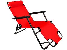 Крісло-шезлонг-розкладачка Stenson MH-3068L (60*90*135 см., навантаження: до 120 кг., для пляжу, відпочинку)