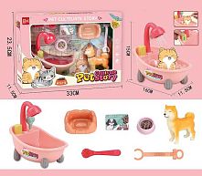 Домашні улюбленці 832-159 2 фігурки улюбленців, ванна, аксесуари, в коробці