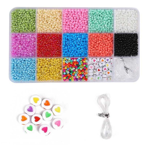 Набір бісеру 1198-22 ліска, фурнітура, в боксі