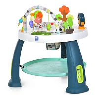 Центр-стрибунець розвиваючий Bambi M 6243-4(2) (66*66*69 см, 3в1: столик-лего, обертове сидіння, стрибунець, музика)