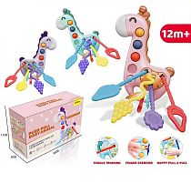 Брязкальце KLQ 2100-1 поп-іт, гумові прорізувачі, ремінець на липучці, в коробці