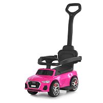 Каталка-толокар Bambi M 6254EL-8 (колеса: Ø5,5"/EVA, батьк. ручка, страхувальний бампер, сидіння: екошкіра, музика, до 30 кг)