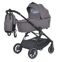 Коляска дитяча прогулянкова El Camino ME 1126 GENESIS Taupe Gray (універсальна, 2в1)