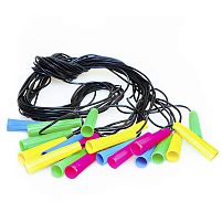 Скакалка №7 чорна 5мм 2,8см 035/11 ЦІНА ЗА ЗВ’ЯЗКУ, У ЗВ’ЯЗЦІ 10ШТ "BAMSIC"