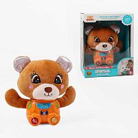 М’яка музична іграшка KC 18 звуки, підсвічування, мелодії, запис та відтворення голосу, в коробці