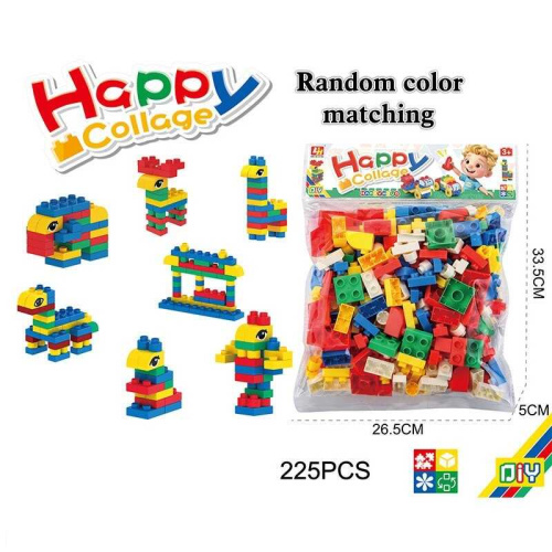 Конструктор 7026 225 елементів, в пакеті