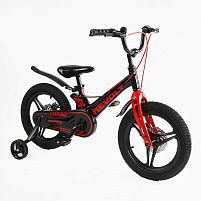 Велосипед дитячий двоколісний 16" Corso «REVOLT» MG-16510 МАГНІЄВА РАМА, ЛИТІ ДИСКИ, ДИСКОВІ ГАЛЬМА, зібран на 75%