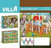 Будиночок 111-483 D герой, підсвічування, 3 режими, 2 фігурки, меблі, в коробці