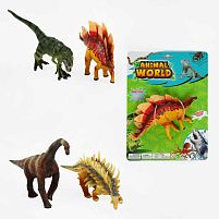 Динозавр JC 009 4 види, розмір 23х7 см, на листі, ВИДАЄТЬСЯ ТІЛЬКИ МІКС ВИДІВ