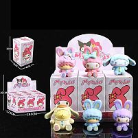 Герой LZDH 006 ЦІНА ЗА 6 ШТУК В БЛОЦІ, фігурка-сюрприз, в коробці