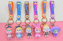 Брелок C 75240 ЦІНА ЗА 12 ШТУК В БЛОЦІ, висота:6 см, герой, металева фурнітура, в пакеті