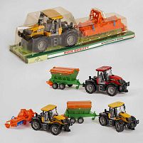 Трактор 1 055 А / 5055 А / 6066 А / 4055 А 4 види, з причепом, інерція, рухливі деталі, в слюді