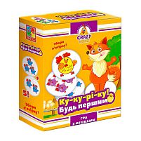 Гра настільна розважальна Crazy Koko "Ку-ку-рі-ку" VT8025-08 "Vladi Toys", в коробці