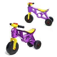 Біговел (велобіг) Orion 171 «Мотоцикл» (триколісний, колеса: пластик, рама: пластик, до 20 кг, фіолетовий)