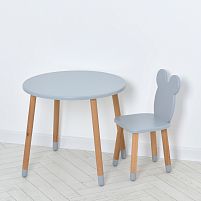 Дитячий столик Bambi 07-025G-ROUND (зі стільчиком)