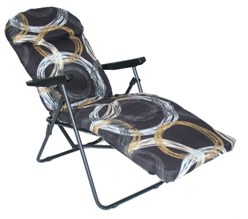 Розкладне крісло-шезлонг Senya Фрідріх 2 (55*90*104 см., матрац 5 см. поролон, 8-м положень спинки, з підлокотниками, навантаження до 110 кг.) фото 2