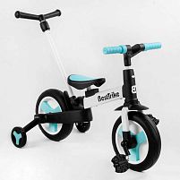 Велосипед дитячий триколісний BestTrike 56659 (1) колеса PU 10'', батьківська ручка, знімні педалі