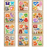 Пазли C 75637 дерев’яні, в плівці, ВИДАЄТЬСЯ ТІЛЬКИ МІКС ВИДІВ