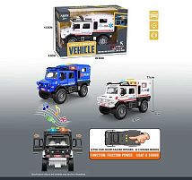 Спецтехніка YM 9900 B 3 кольори, звуки, підсвічування, інерція, дверцята відкриваються, в коробці, ВИДАЄТЬСЯ ТІЛЬКИ МІКС ВИДІВ